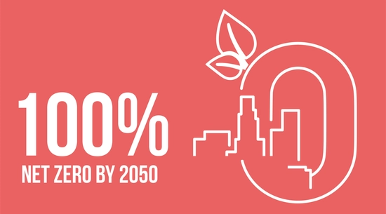 100% net zero by 2050